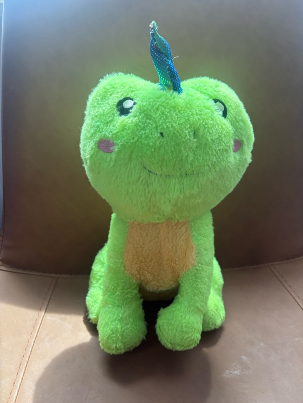 Green Plush Reptile Toy - Brand Unknown